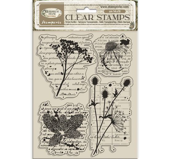 Tampons Clear Stamps « Herbarium Silvae »