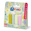 FIMO soft material pack "Pastell and Botanical", 4 colours Spring Promo 1