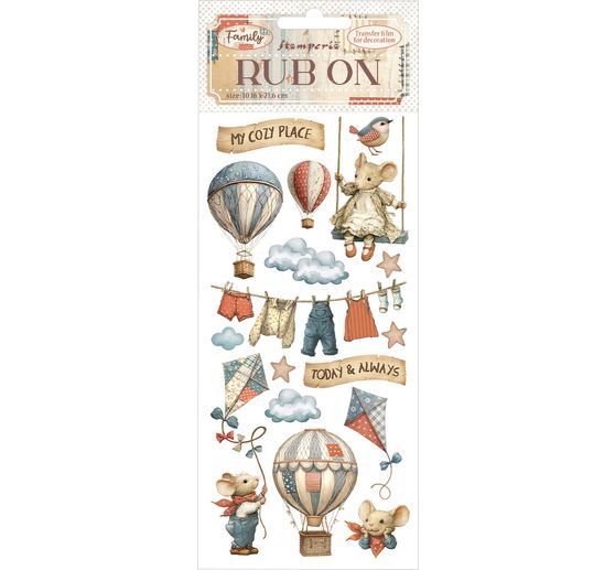 Rub On Transferfolie "Family"