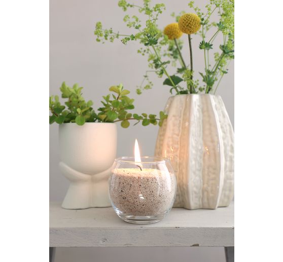 Kaarsenzand met lonten