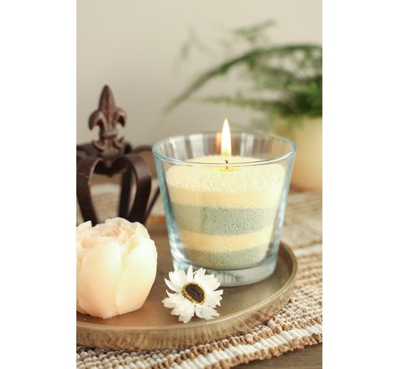 Kaarsenzand met lonten