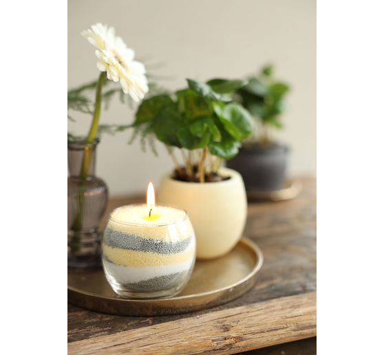 Kaarsenzand met lonten