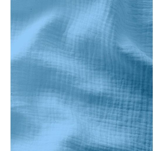 Musselin-Baumwollstoff "Uni"