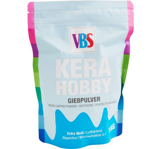 VBS Gietpoeder "KeraHobby", Wit