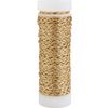Bouillon effect wire, 0.33 mm Gold coloured