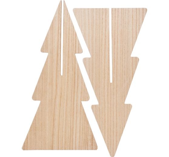 VBS Holz-Steckmotiv "Tannensilhouette"
