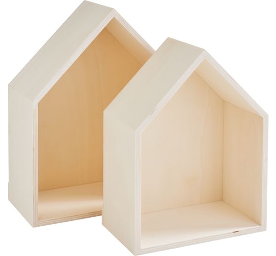 &Eacute;tag&egrave;re en bois VBS &laquo; Maison &raquo;
