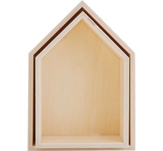 &Eacute;tag&egrave;re en bois VBS &laquo; Maison &raquo;