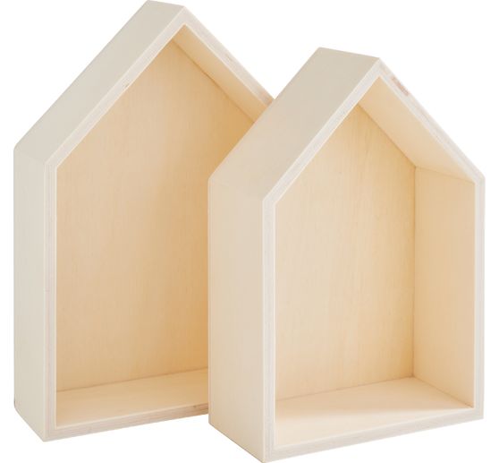 &Eacute;tag&egrave;re en bois VBS &laquo; Maison &raquo;
