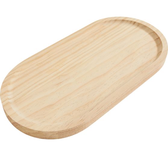 Plateau en bois VBS &laquo; Ovale &raquo;