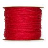 Jute koord "Basis" Rood