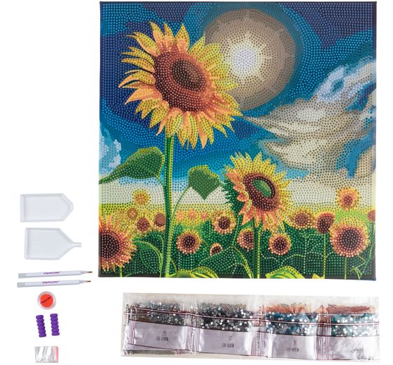 Diamond Painting &laquo; Crystal Art Kit &raquo;, 30 x 30 cm