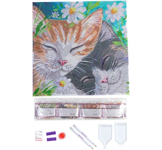 Diamond Painting &laquo; Crystal Art Kit &raquo;, 30 x 30 cm
