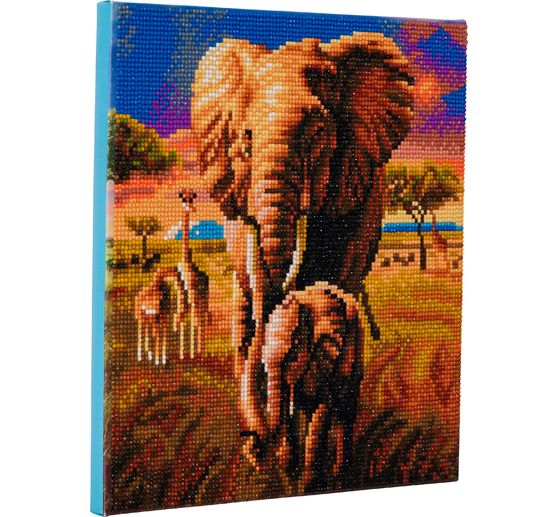 Diamond Painting &laquo; Crystal Art Kit &raquo;, 30 x 30 cm