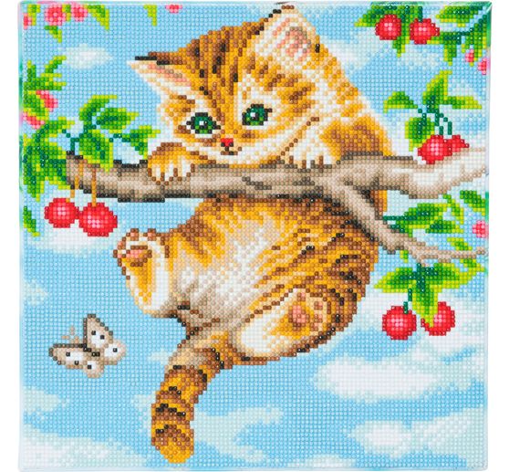 Diamond Painting &laquo; Crystal Art Kit &raquo;, 30 x 30 cm