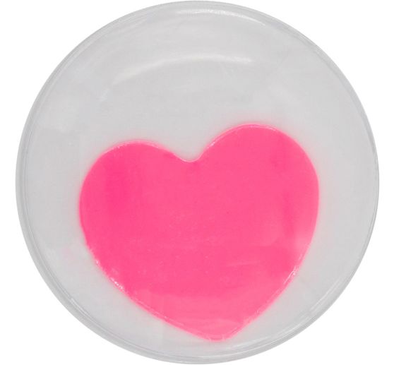 Yeux mobiles autocollants &laquo; C&oelig;urs &raquo;, &Oslash; 35 mm