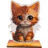Diamond Painting "Crystal Art Wildlife Buddies" Poesje