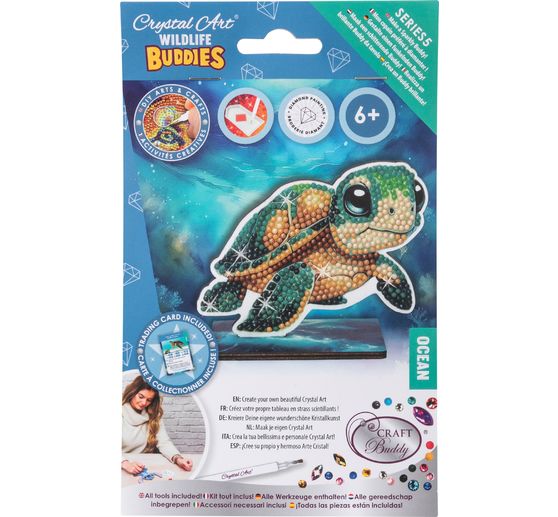 Diamond Painting "Crystal Art Wildlife Buddies"