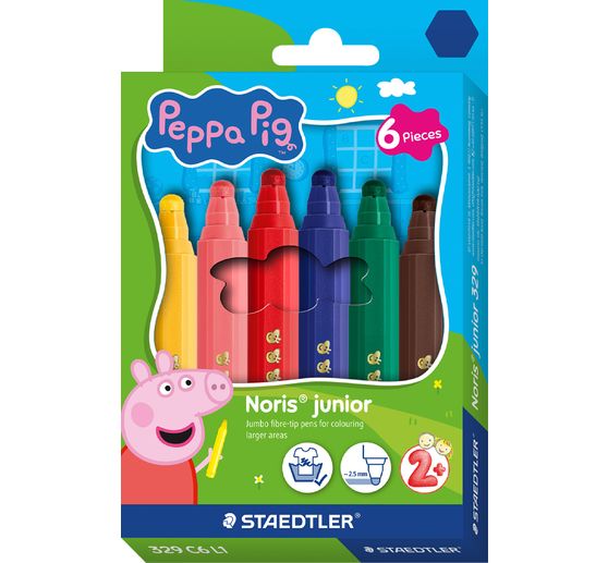 Feutres Noris junior &laquo; Peppa Pig &raquo;
