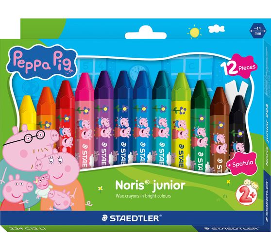 Noris junior waskrijtjes "Peppa Pig"