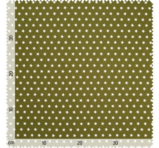 Cotton poplin fabric "Stars"