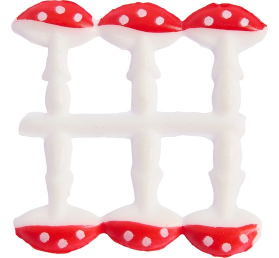 Wachsmotiv "Mini-Pilze"