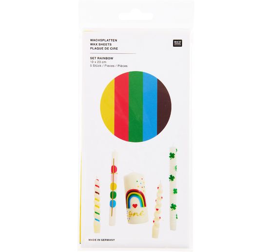 Wasplaten‑set, 20 &times; 10 cm, 5 stuks