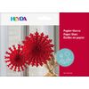 Zijdepapier sterren Rood