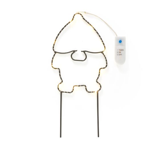 LED metalen decoratiesteker