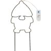 LED metalen decoratiesteker Lutins