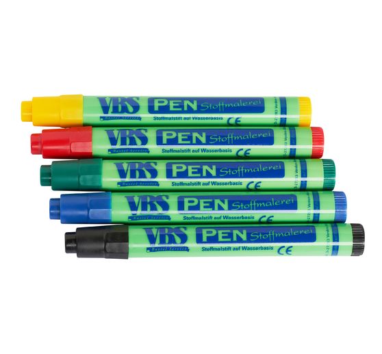 VBS-Pen, Stoffen schilderspennen