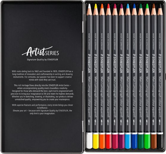 STAEDTLER Aquarelpotloden "Mars Lumograph" colour aquarell