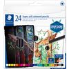 STAEDTLER Buntstifte "Super soft" 24 Farben