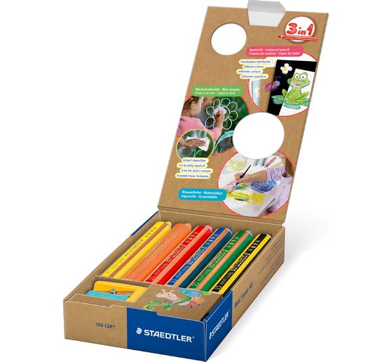 STAEDTLER Buntstifte 5+1 "Noris junior"