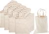 VBS Cotton bags "22 x 26 cm", natural white, 20 pieces