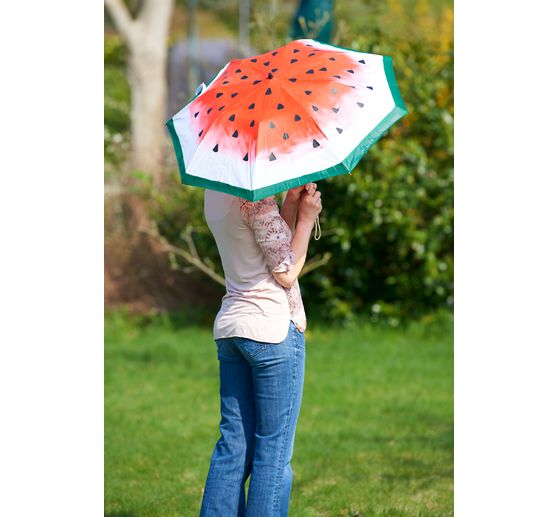 Parapluie de poche, blanc, Ø 85 cm