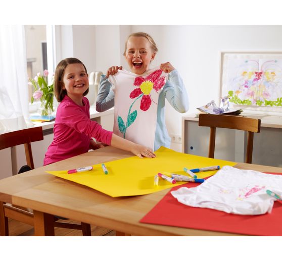 edding 17, Funtastic textil fun, 2-3 mm, 5 pc.