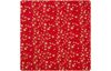 Baumwoll-Stoff "Sterne", Rot