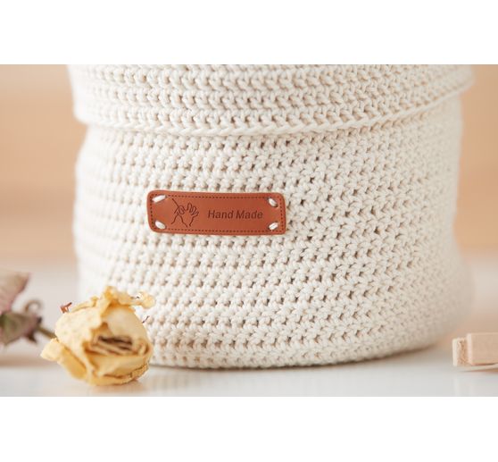 VBS Label "Handmade", 25 stuks