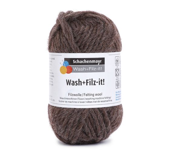 Vilten wol breien Wassen + Vilt-het