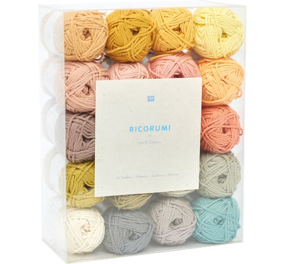 Laines Rico Ricorumi &laquo; Limited &raquo;, set de 20