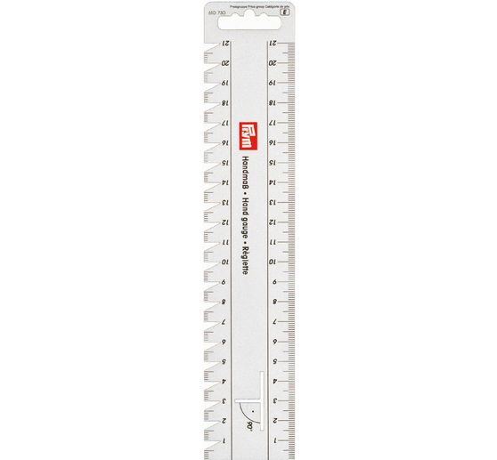 Décimètre Prym, env. 23 x 4,5 cm