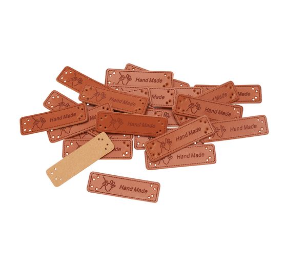 VBS Label "Handmade", 25 stuks