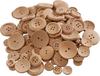 Boutons en bois VBS « Tailles variées », 100 g