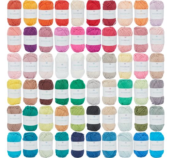 Rico Ricorumi-Set "60 Farben"