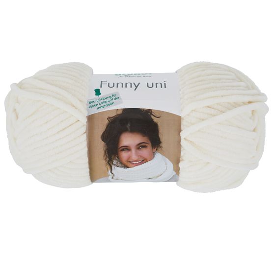 Laine « Funny Uni », 100 g, env. 120 m