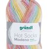 Laine Gründl Hot Socks « Madena », 100 g Caribbean-Summer, couleur 01