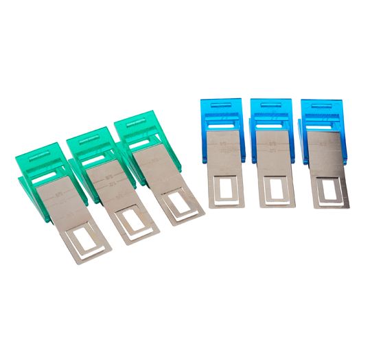 Taylor Seville Cloth Clips Magic Clips, 6 pieces