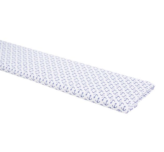 Tissu coton au mètre « Ancre bleue »