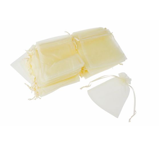 VBS Organza zakjes "7,5 x 12 cm", 100 stuks